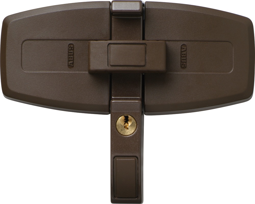 ABUS Fenster-Zusatzschloss Nr. DFS95 B braun VDS und nach DIN 18 104-1 ABUS Fenster-Zusatzschloss Nr. DFS95 B braun VDS und nach DIN 18 104-1