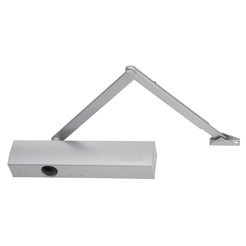 Türschließer mit Scherengestänge Nr. GEZE TS 4000 Größe EN 1-6 / silber / Maximale TB: 1400 mm