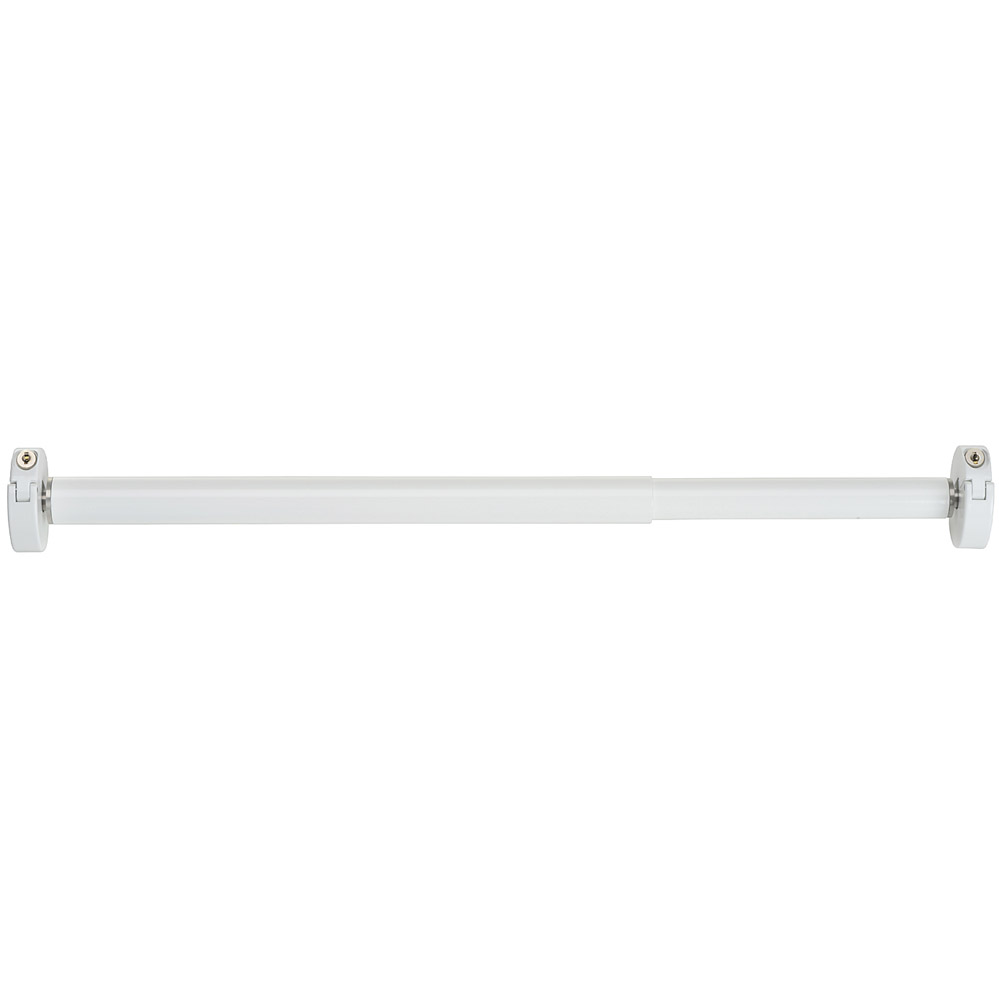 Teleskopstange für lichte Breite 39-51 cm / Nr. 1-S-NA weiß / mit 2 Druckzylinder