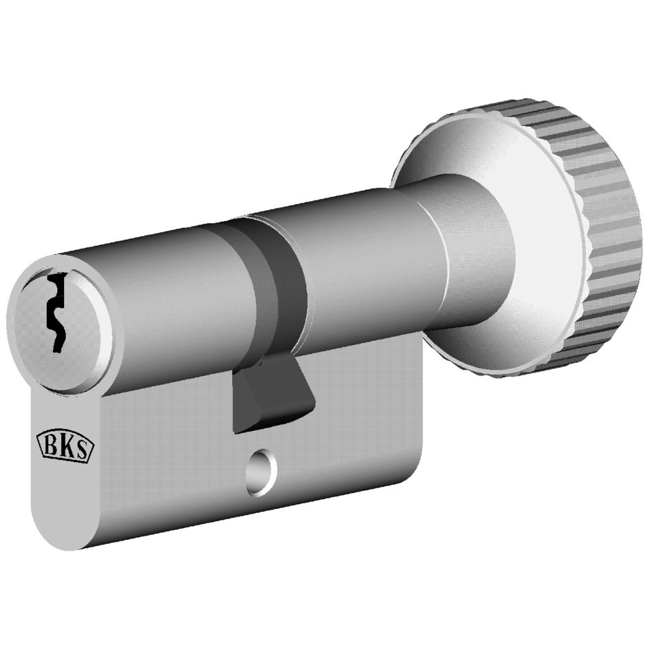 BKS Profil-Knaufzylinder Nr. PZ8806 Länge: 31/31-K mm - gleichschließend