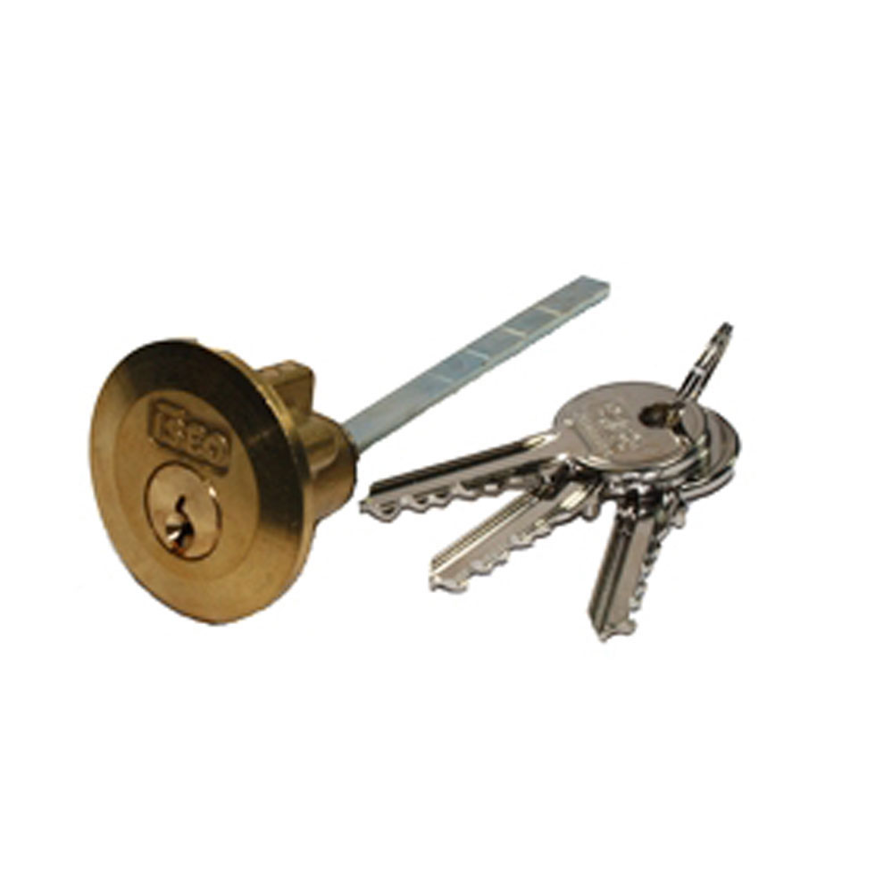 Außenzylinder ISEO / mit Montagestange Nr. 850007 / 40 mm Durchmesser / GS