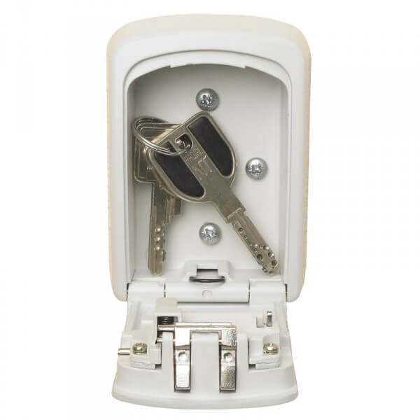 Schlüsselbox mit 4-stelligen Zahlencode Farbe: beige (cremeweiß) / Nr. 5401EURDCRM