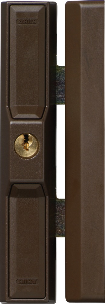 ABUS Fenster-Zusatzschloss Nr. DF88 B / braun Für Dachflächenfenster u. n.außen öffnende Fenster ABUS Fenster-Zusatzschloss Nr. DF88 B / braun Für Dachflächenfenster u. n.außen öffnende Fenster