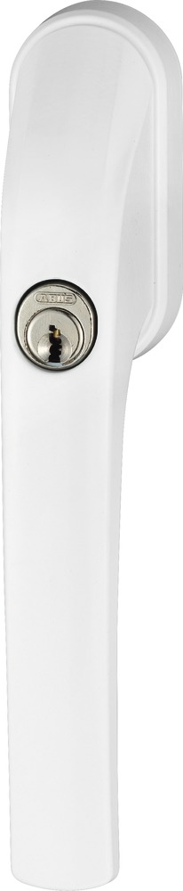 ABUS Abschließbarer Fenstergriff FG300 W nach DIN 18 267 Klasse 2 / Farbe: weiß