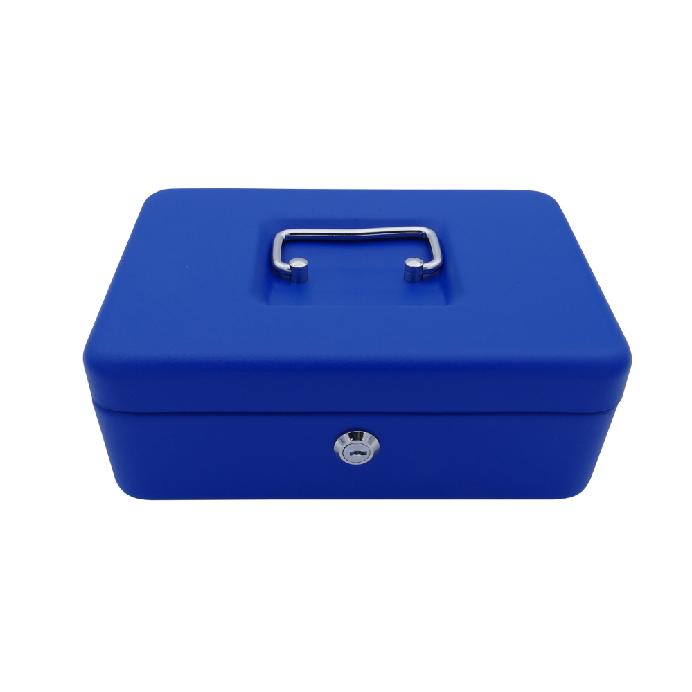 Geldkassette Größe III - (250x180x90mm) Art.-Nr.: 55512-07 / Farbe: dunkelblau