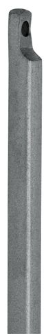 Vierkantstange für Tortreibriegel "Plano" 13 x 1500 mm