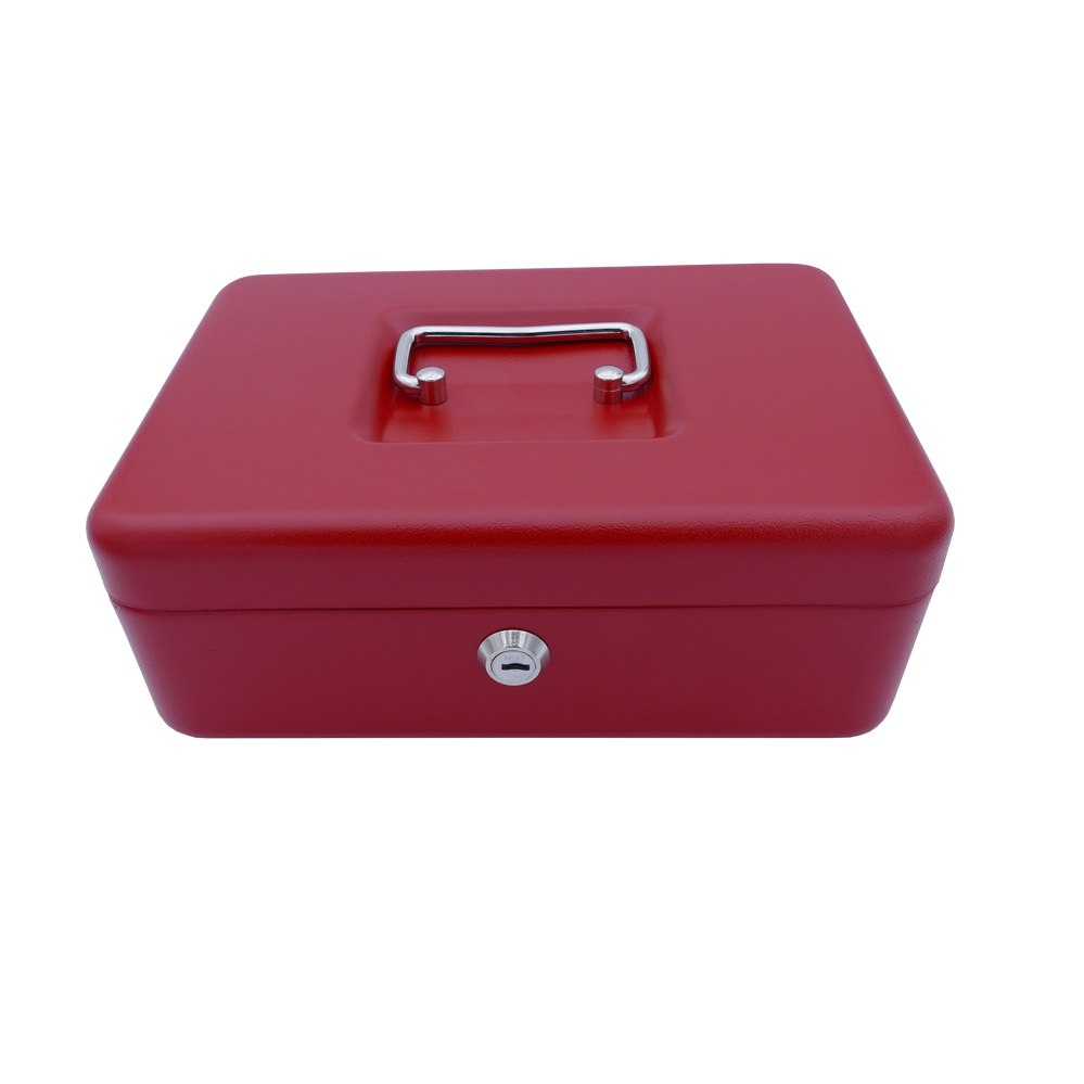 Geldkassette Größe III - (250x180x90mm) Art.-Nr.: 55512-10 / Farbe: rot