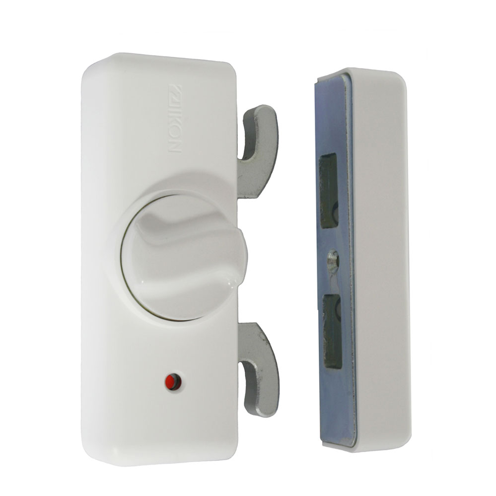 Kralltec-Fenstersicherung mit Drehknopf Nr.: 930 / weiß / nicht abschließbar Kralltec-Fenstersicherung mit Drehknopf Nr.: 930 / weiß / nicht abschließbar