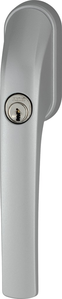 ABUS Abschließbarer Fenstergriff FG300 S nach DIN 18 267 Klasse 2 / Farbe: silber