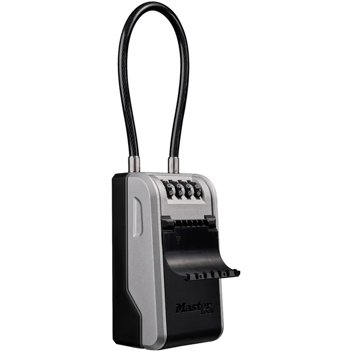 Schlüsselbox mit 4-stelligen Zahlencode mit flexiblem entnehmbaren Bügeln / Nr. 5482EURD