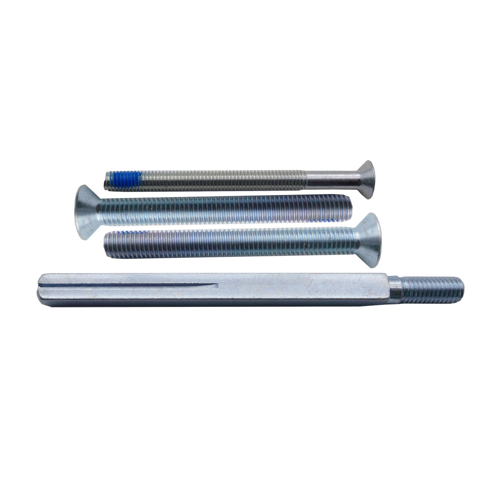 Zubehörpaket passend für Türstärke: 87-92 mm für 8mm Sicherheits-Wechselgarnitur / 72mm / ES1