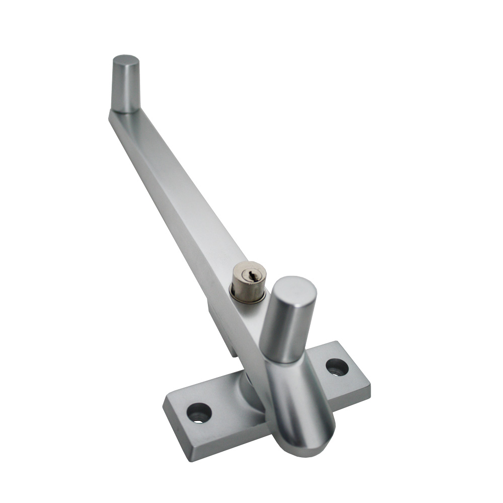 Abschließb. Hebeschiebetürgriff mit Druckzylinder Nr.: 162 / F1-eloxiert / Vierkantstift 10 auf 12mm Abschließb. Hebeschiebetürgriff mit Druckzylinder Nr.: 162 / F1-eloxiert / Vierkantstift 10 auf 12mm