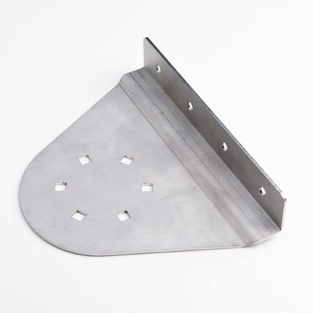 Montagewinkelplatte für Puck Keysafe / ermöglicht die Montage im Türfalz