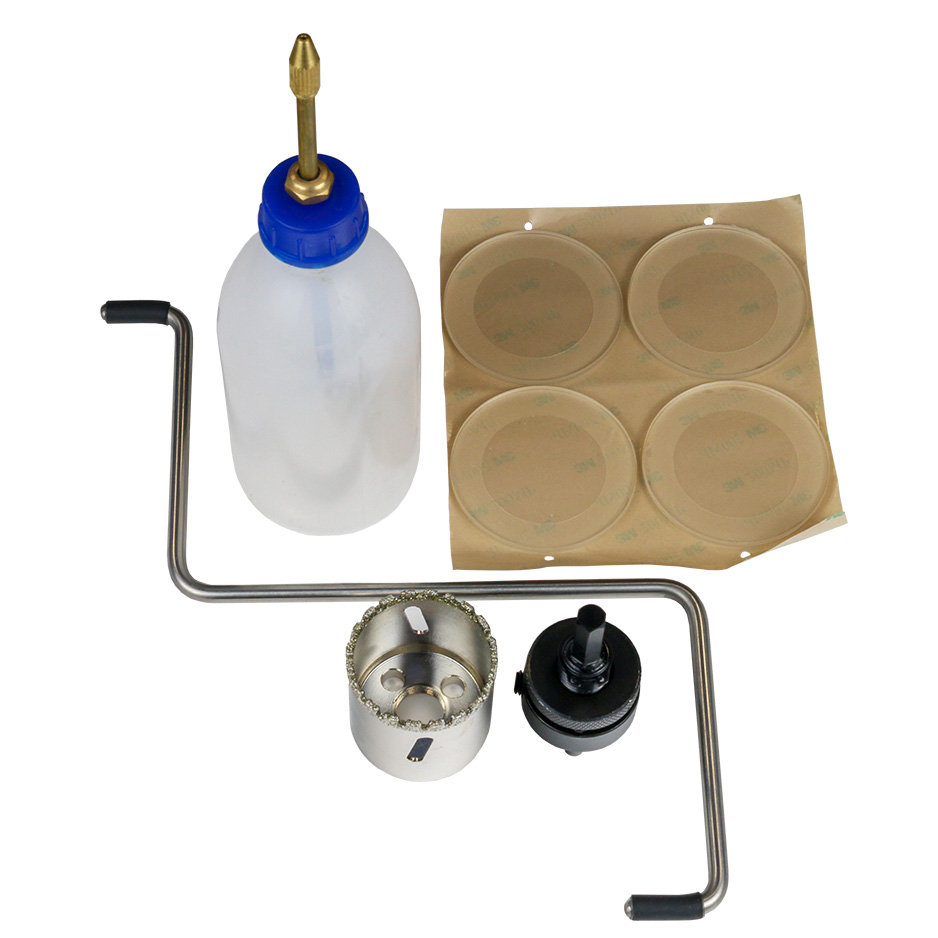 Glasbohrer-Öffnungs-Set