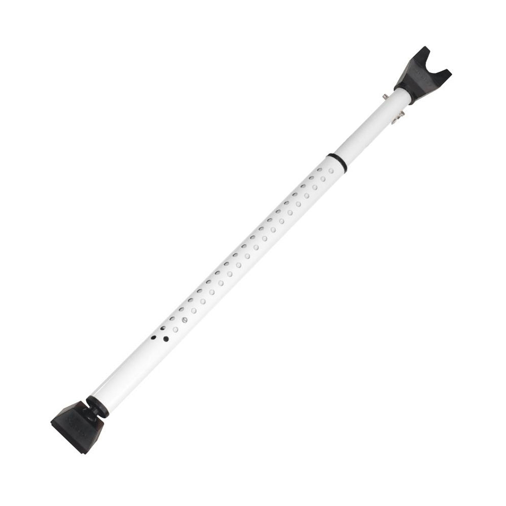 Sicherheitsstange aus Stahl/ Rohrdurchmesser 20 mm variabel einstellbar von 700 bis 1100 mm / weiß
