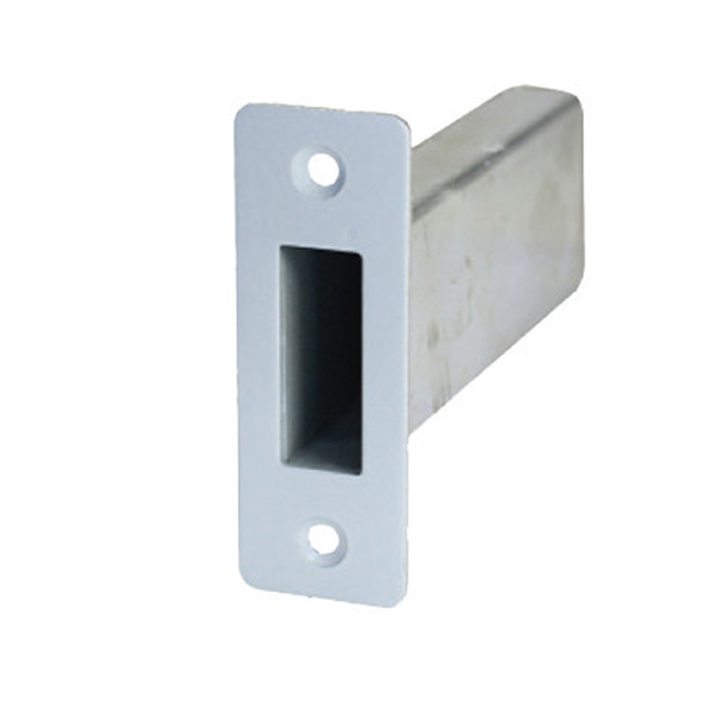 Mauerabschlussblech + Mauertasche / weiß passend zu Panzerriegel PR800/900 Mauerabschlussblech + Mauertasche / weiß passend zu Panzerriegel PR800/900