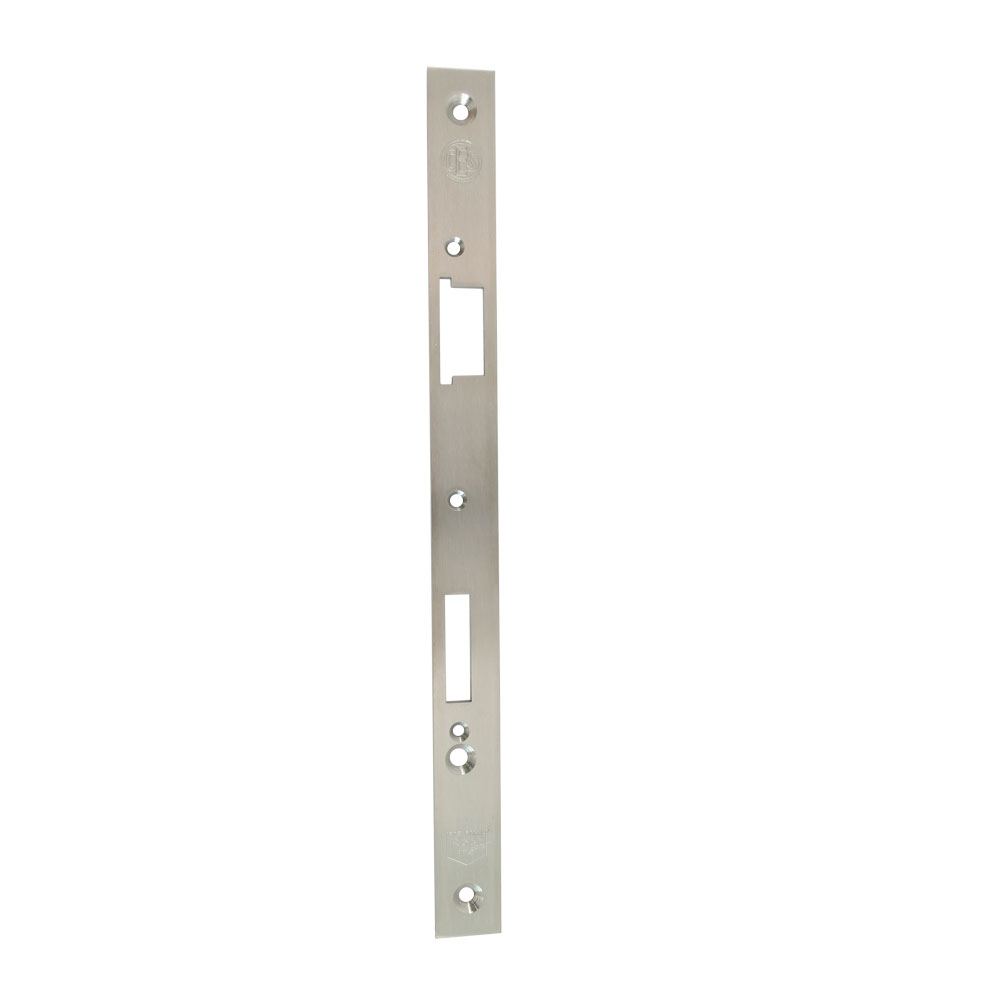 Edelstahl-Stulp 235x22 mm / falz / käntig / DLS / passend zum PZ (72) und WC (78) Vario-Schloss