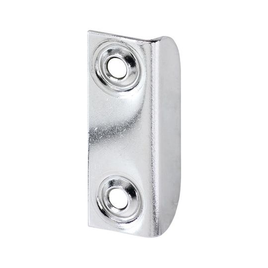 Schließwinkel für Möbelschlösser Nr. 2572 Abmessung: 33 x 12 x 9 mm / Stahl vernickelt