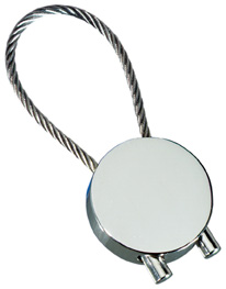 Schlüsselanhänger "runde Form" Art.-Nr.: 10001-S /silber-glänzend Schlüsselanhänger "runde Form" Art.-Nr.: 10001-S /silber-glänzend