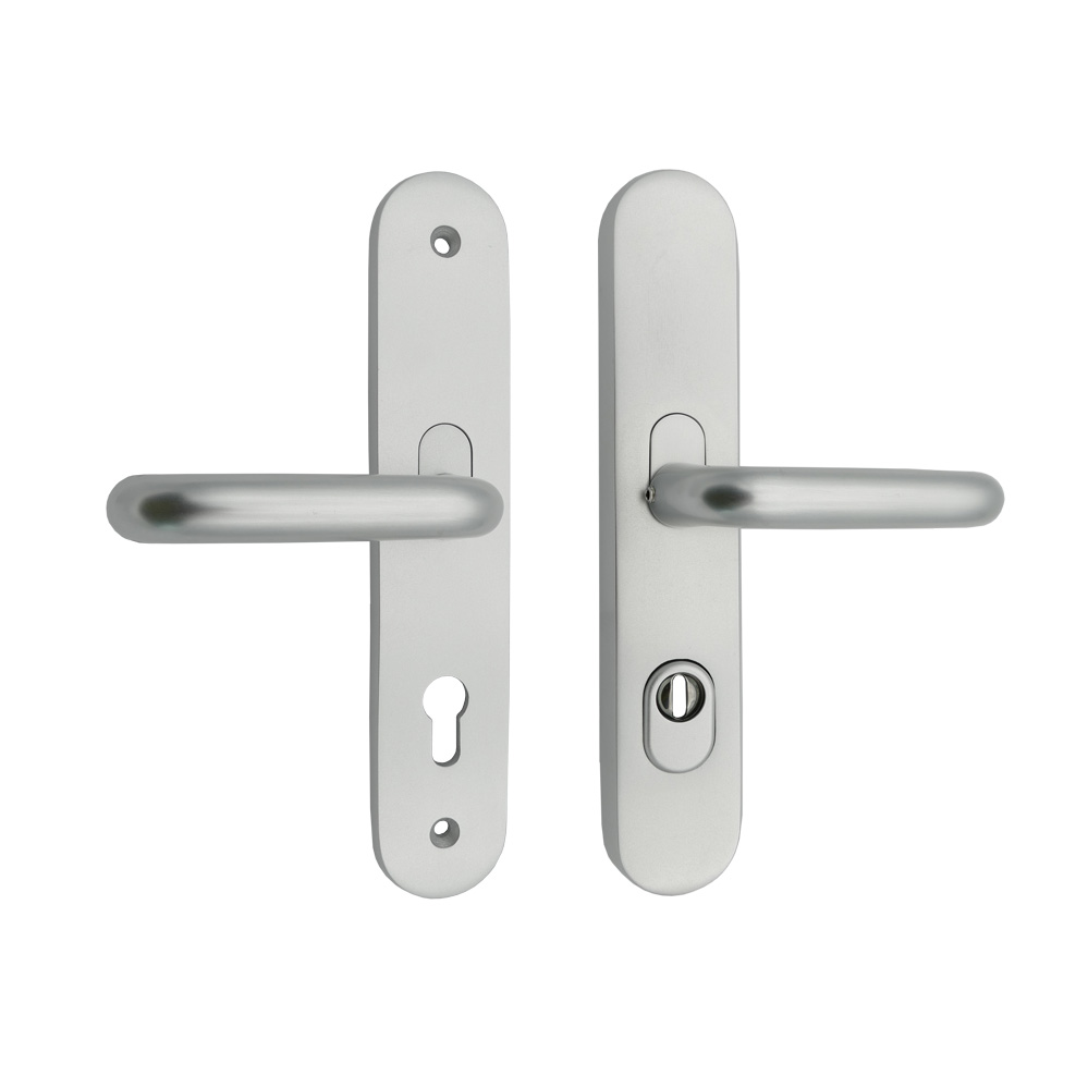 Kernziehschutzbeschlag beidseitig Drücker 72/92 mm verwendbar / F1 / Nr.3700B