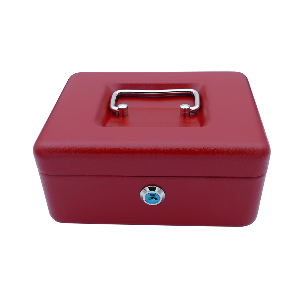 Geldkassette Größe II - (200x160x90mm) Art.-Nr.: 55511-10 / Farbe: rot