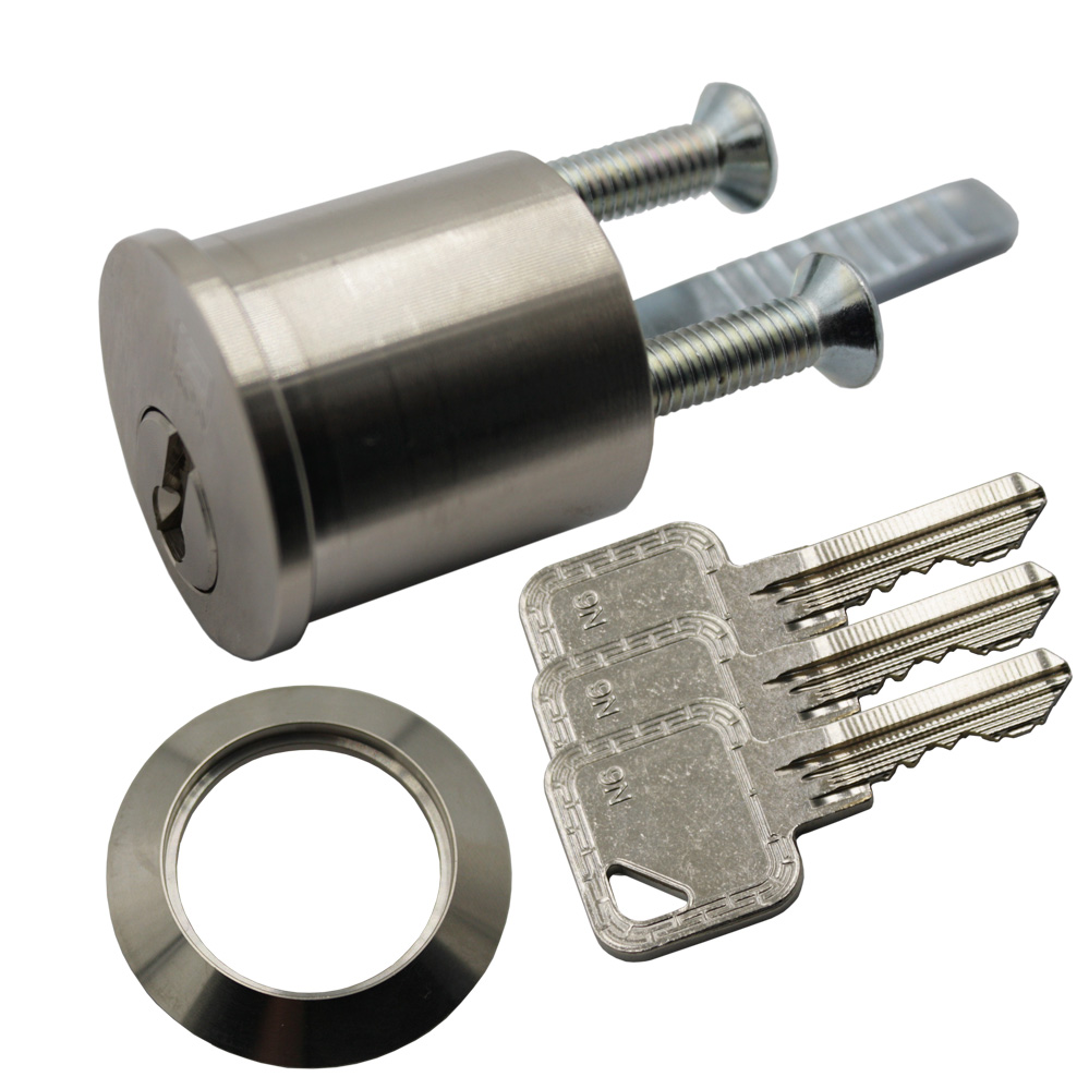 IKON-Außenzylinder System P0/Profil N6 - passend zu IKON-Kastenschlössern / mit 3 Schlüsseln IKON-Außenzylinder System P0/Profil N6 - passend zu IKON-Kastenschlössern / mit 3 Schlüsseln