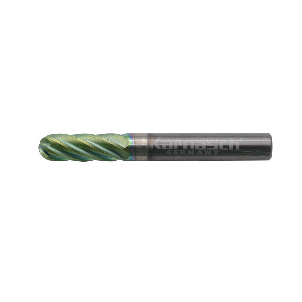 Hartmetall-Fräser GreenTec HP3-PRO / 6 x 50 mm mit neuer revolutionärer Universal-PRO Verzahnung