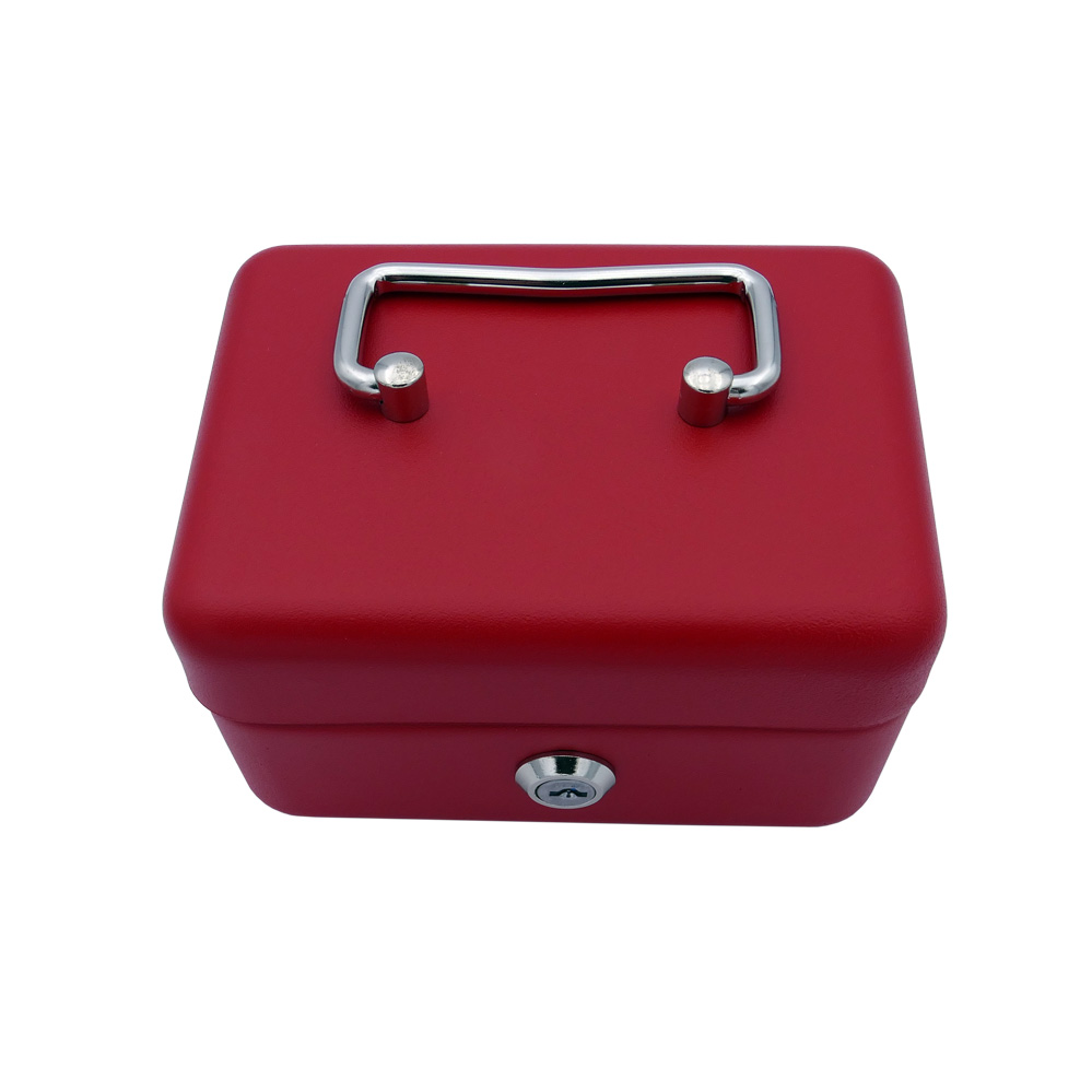 Geldkassette Größe I - (150x110x70 mm) Art.-Nr.: 55510-10 / Farbe: rot