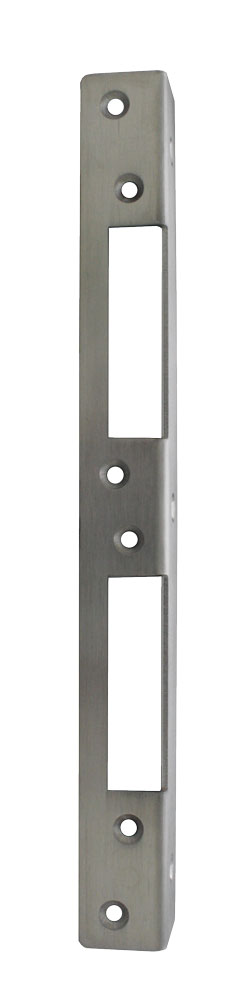 Winkel-Schließblech / Edelstahl gebürstet Art.-Nr.: 250 Winkel, 250 x 25 x 25 mm