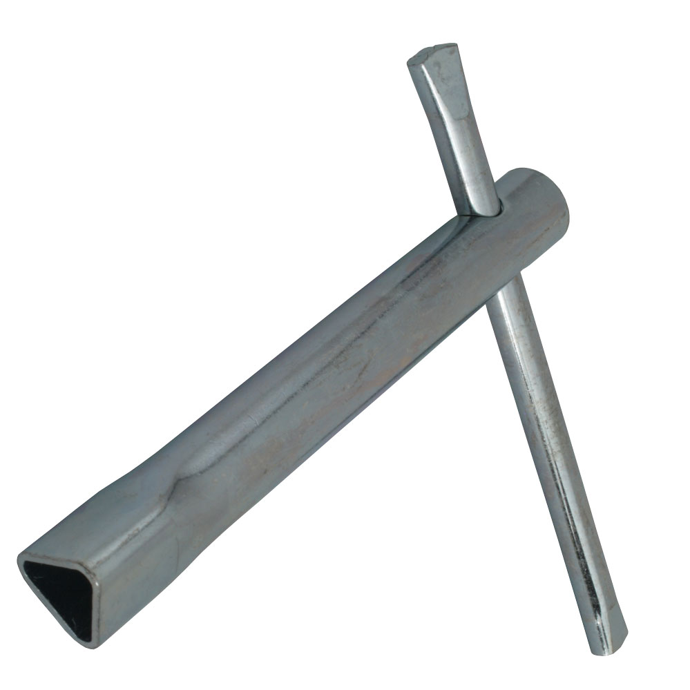 Feuerwehrdreikantschlüssel M10 für Absperrpfosten nach DIN 22417