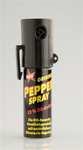 Pfefferspray / 15 ml. / Abmessung: ca. 90 x 20 mm 