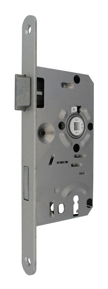 BB-Schloss / 55 Dorn / 72 mm / 8 mm Nuss / DLS / Falz / Stulp: Alu-silber-finish: 235 x 20 mm rund BB-Schloss / 55 Dorn / 72 mm / 8 mm Nuss / DLS / Falz / Stulp: Alu-silber-finish: 235 x 20 mm rund