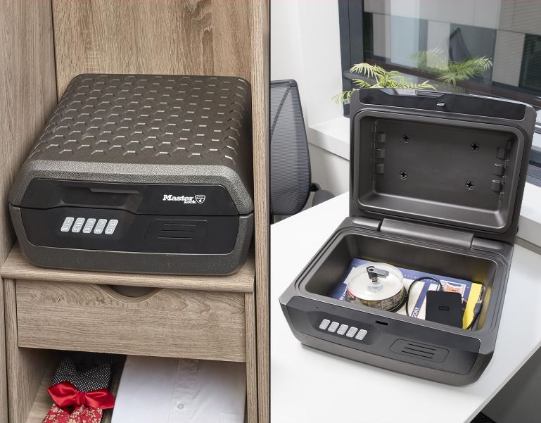 Feuersichere Dokumentenbox Nr. CHW30300EUR für DIN A4 / 30 Minuten feuerbeständig /10,2 Liter