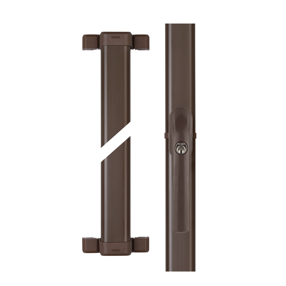 ABUS Fenster-Stangenschloss Nr. FOS550 B VDS und nach DIN 18 104-1 + SKG*** / Farbe: braun ABUS Fenster-Stangenschloss Nr. FOS550 B VDS und nach DIN 18 104-1 + SKG*** / Farbe: braun