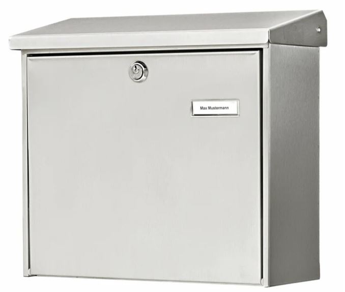 Burgwächter Briefkasten "Serie Comfort" Nr. 3913Ni / Edelstahl / SONDERNETTOPREIS