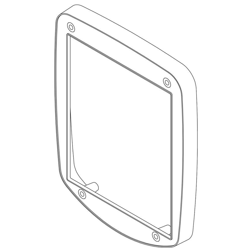 18mm Abstandshalter für e-Cover / große Ausführung für Handmelder bis 138x138 mm SONDERNETTOPREIS