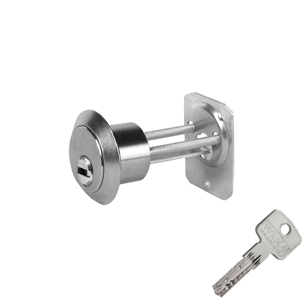 Außenzylinder CARAT S5 mit Sicherungskarte mit Mitnehmerstange (für IKON) / GS