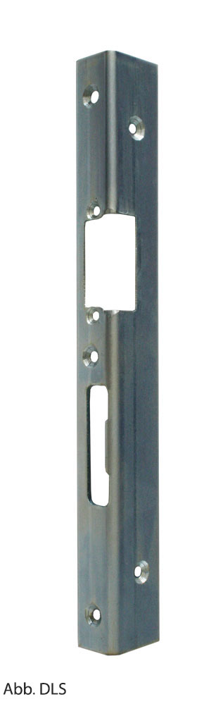 Winkel-Schließblech, vorg. für elektrischen Öffner 330x25x35 mm / 300FF/Winkel/DLS / verzinkt