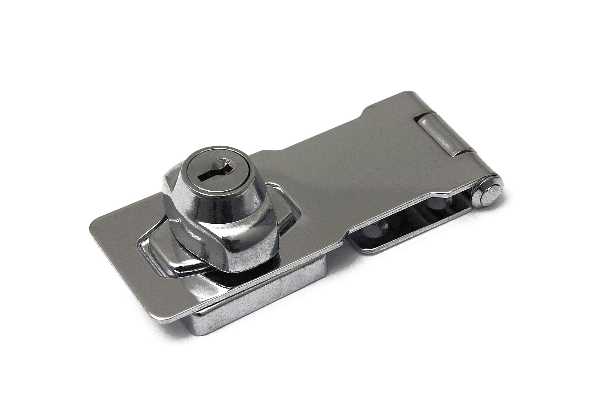 Abschließbare Sicherheitsüberfalle Nr. OVS 104 / Stahl-chromat.