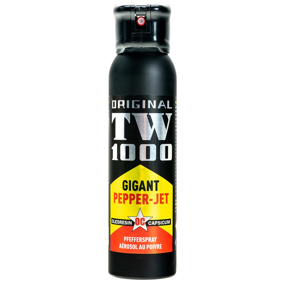 Pfeffer-Jet-Spray TW 1000 Strahl / Höhe ca. 125 mm 63 ml / Punktstrahl-Reichweite ca. 4-5 Meter