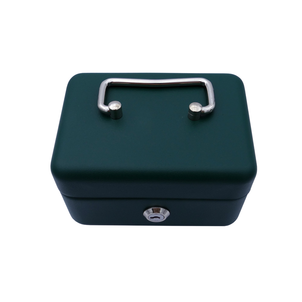 Geldkassette Größe I - (150x110x70 mm) Art.-Nr.: 55510-05 / Farbe: grün