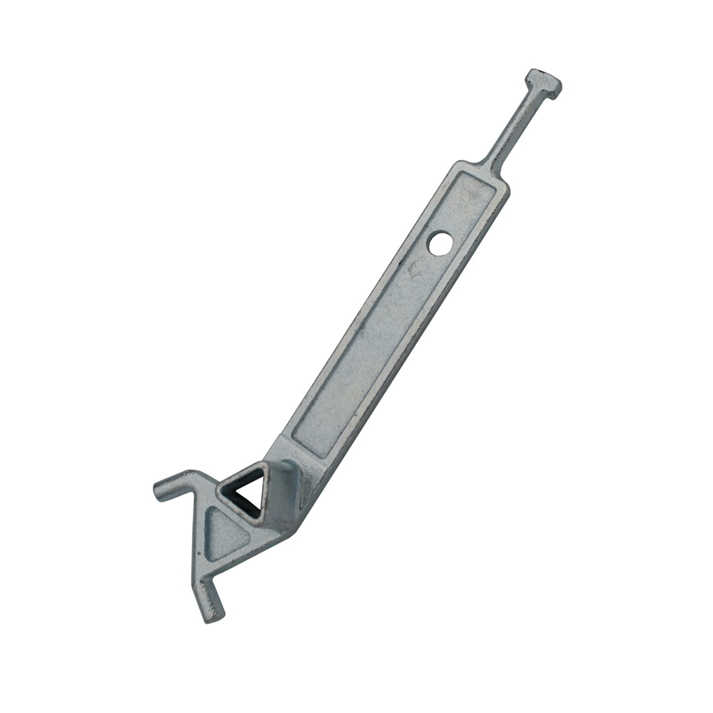 Feuerwehrdreikantschlüssel/ Pollerschlüssel für Absperrpfosten / Original mit Haken