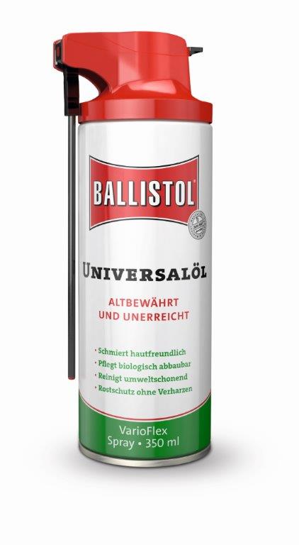 BALLISTOL-Universalöl-Spray 350 ml. mit Varioflex-Sprührohr