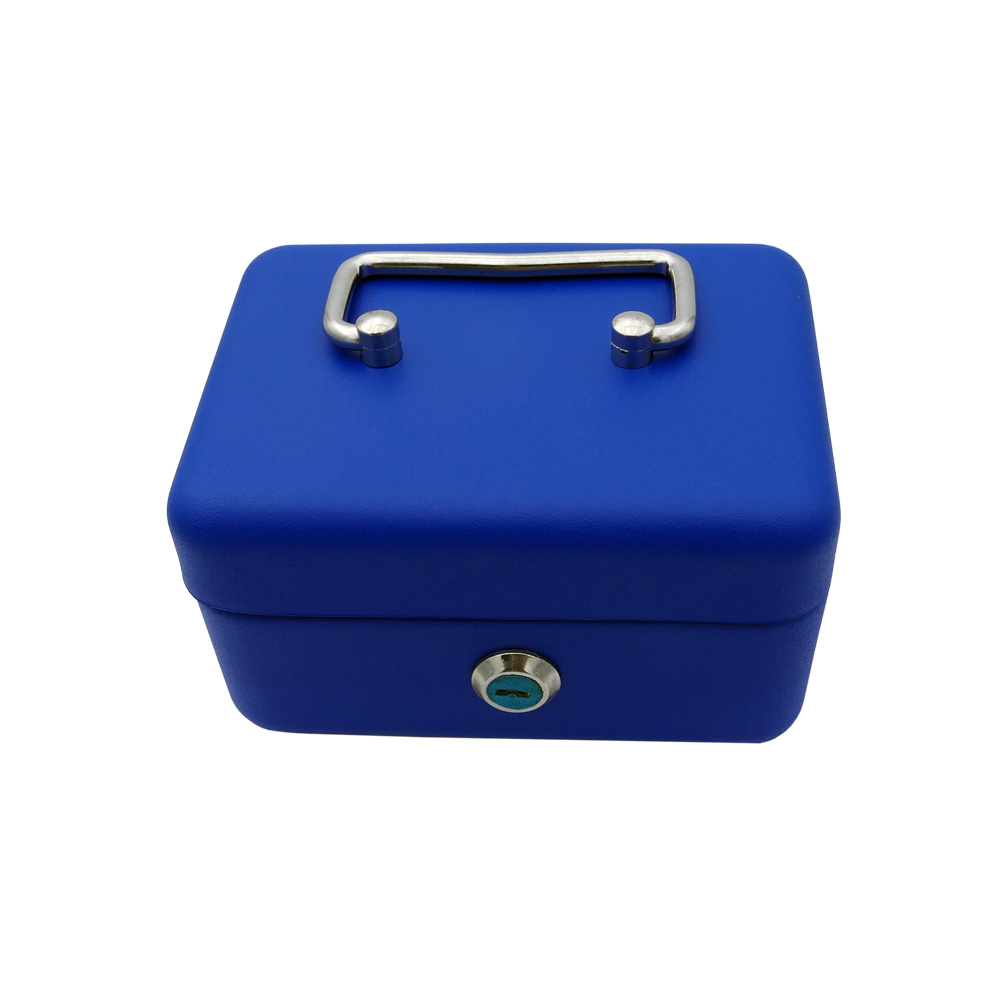 Geldkassette Größe I - (150x110x70 mm) Art.-Nr.: 55510-07 / Farbe: dunkelblau