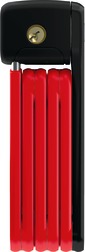 ABUS-Zweirad-Faltschloss "Bordo-Lite 6055/60 MINI" rot / Sicherheitslevel "7" / SONDERNETTOPREIS