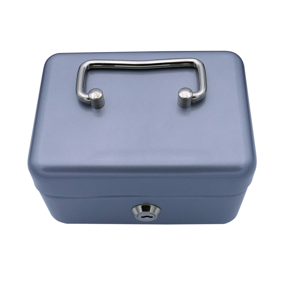 Geldkassette Größe I - (150x110x70 mm) Art.-Nr.: 55510-01 / Farbe: silber