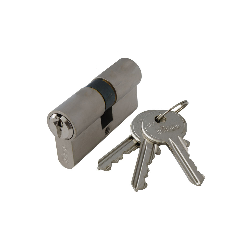 ISEO-Profildoppelzylinder Nr. 829930309 / VS Länge: 30/30 mm - mit N+G / verschiedenschließend