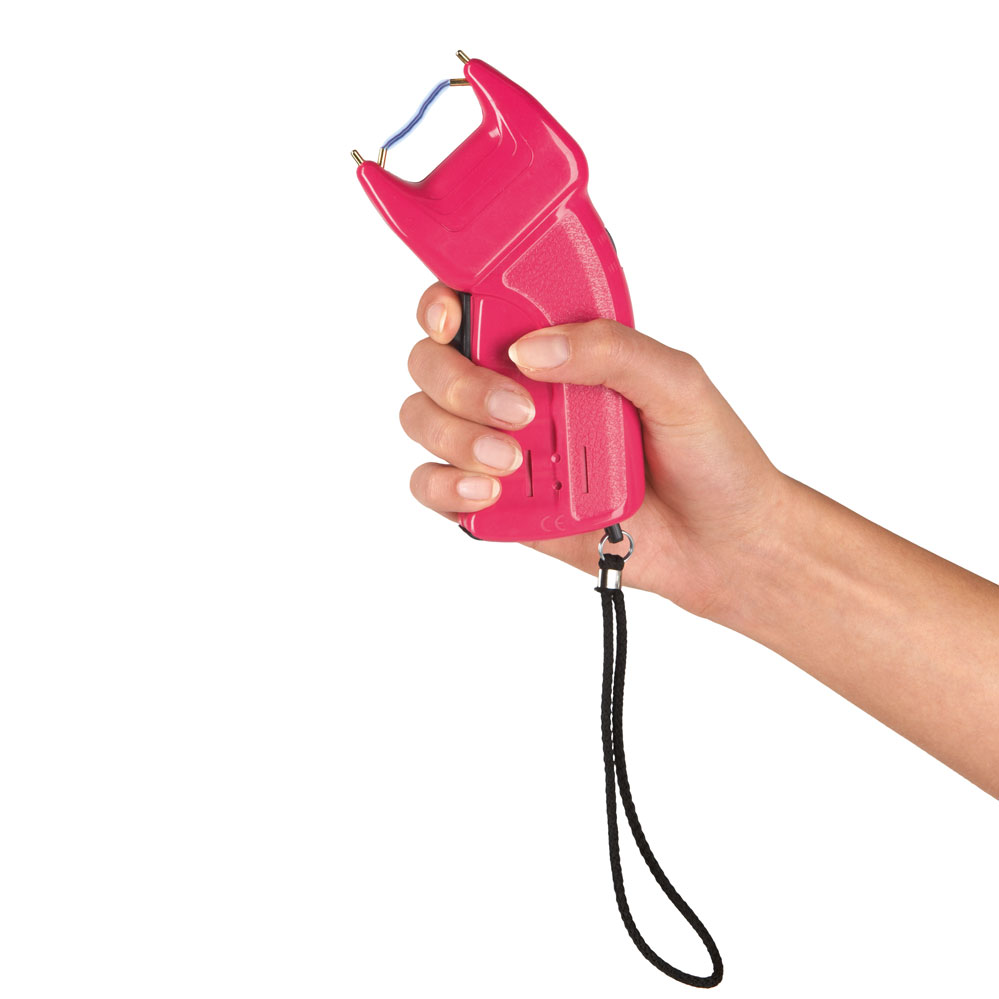 Elektroschocker "LADY POWER" / 200.000 Volt Maße: 16,5 x 6 x 2,8 cm / pink