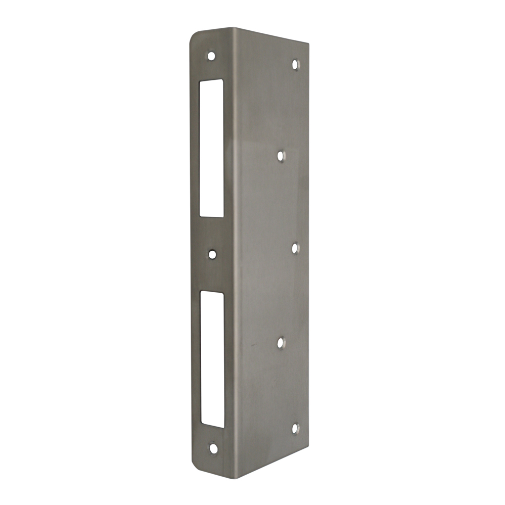 Winkel-Renovierungsbleche / Edelstahl matt Abmessung: 170x51x21mm / für Zimmertüren