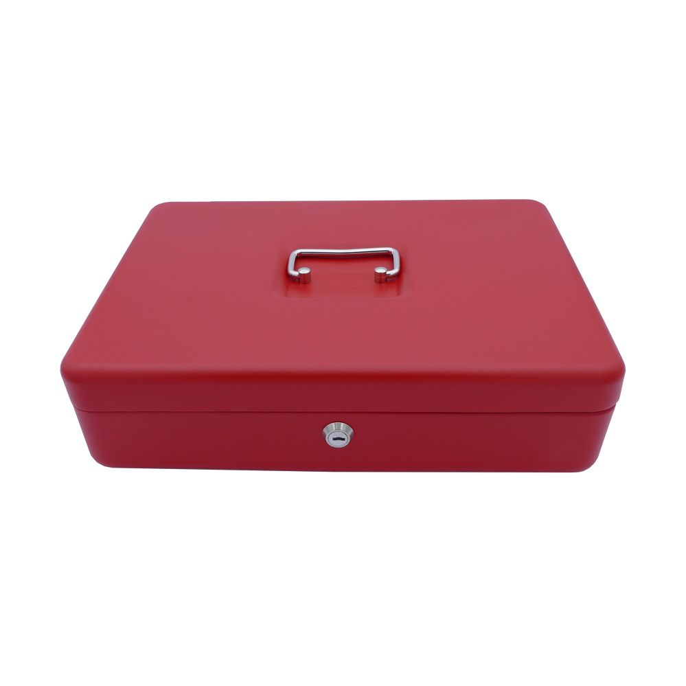 Geldkassette Größe V - (370x280x90mm) Art.-Nr.: 55514-10 / Farbe: rot